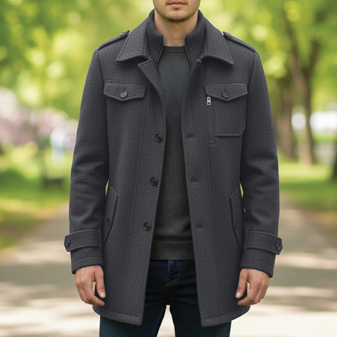Maverick - Wool Blend Coat