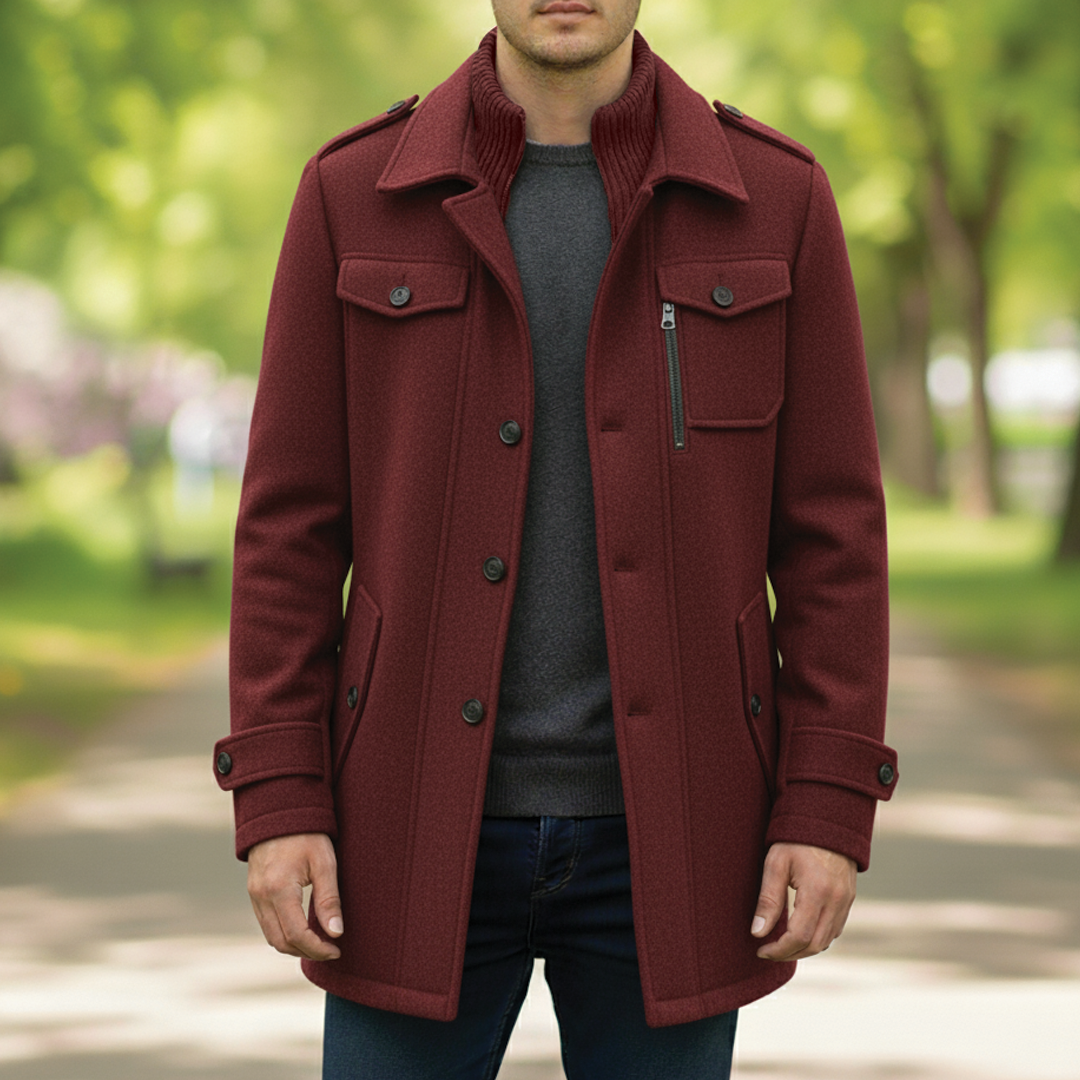 Maverick - Wool Blend Coat
