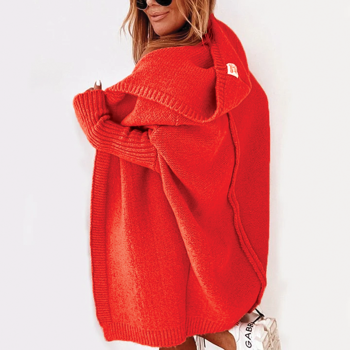 Lynn - Hooded Knit Cardigan
