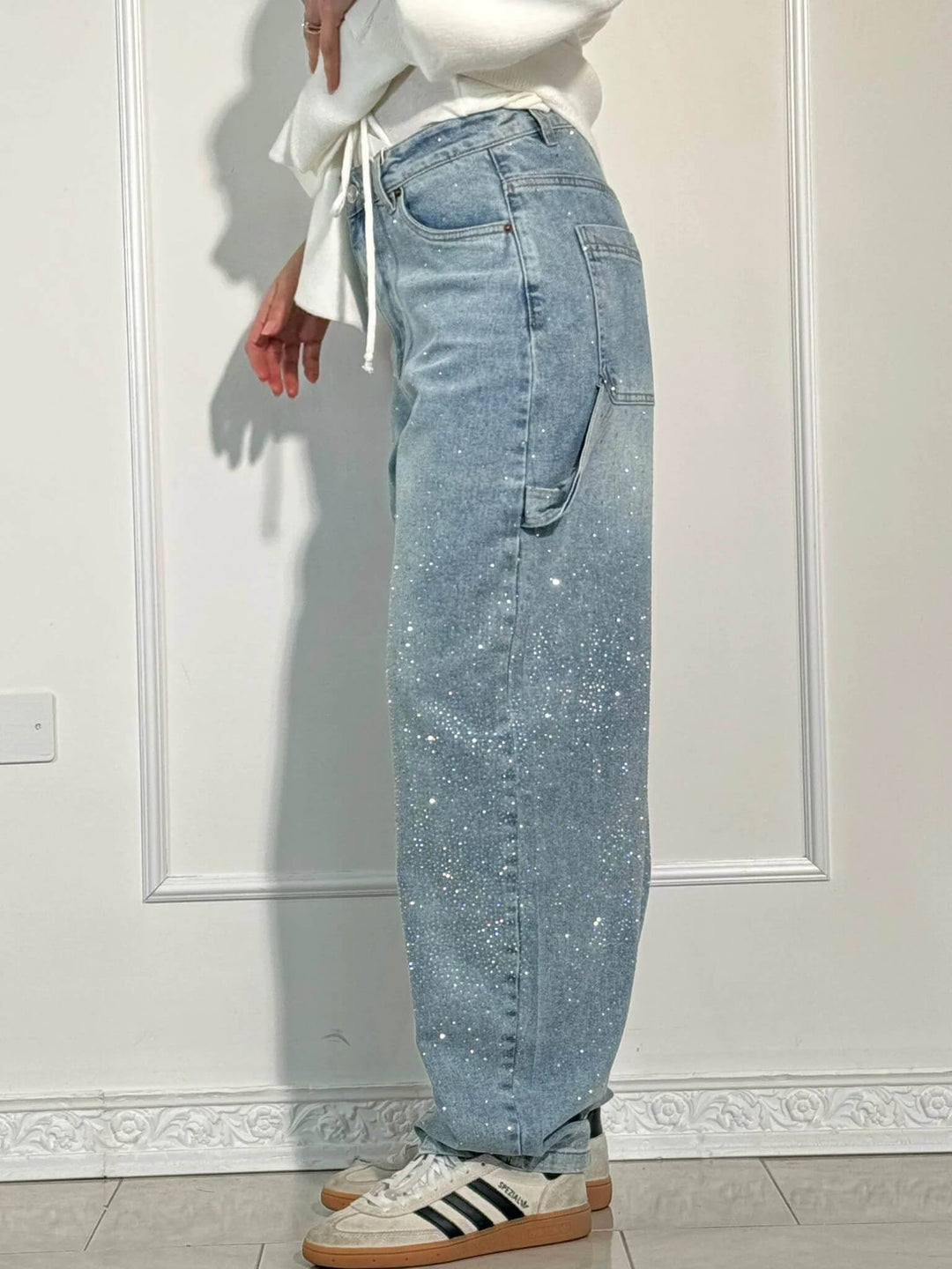 Naomi - Wide-Leg Denim Jeans