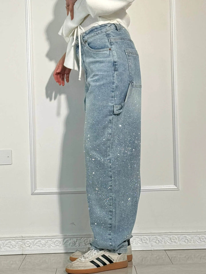 Naomi - Wide-Leg Denim Jeans