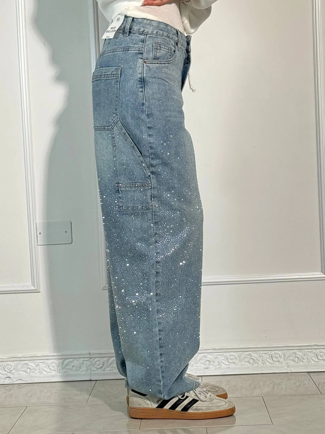 Naomi - Wide-Leg Denim Jeans