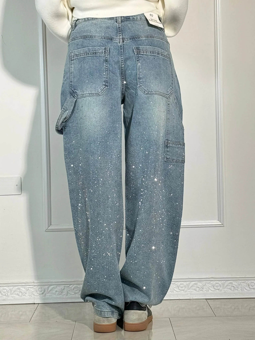 Naomi - Wide-Leg Denim Jeans