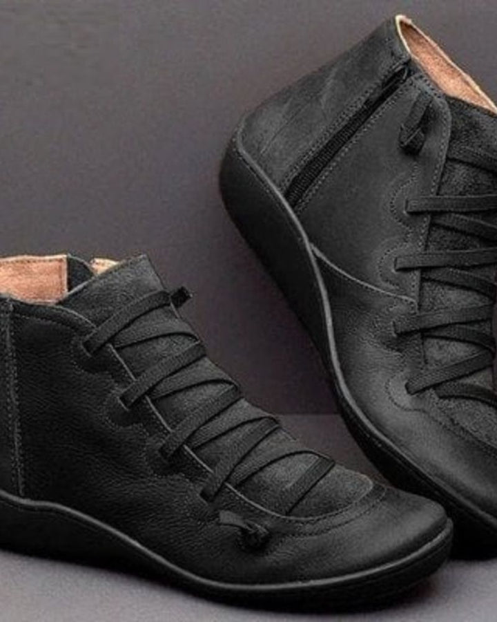 Easton - Leather Ankle Boots