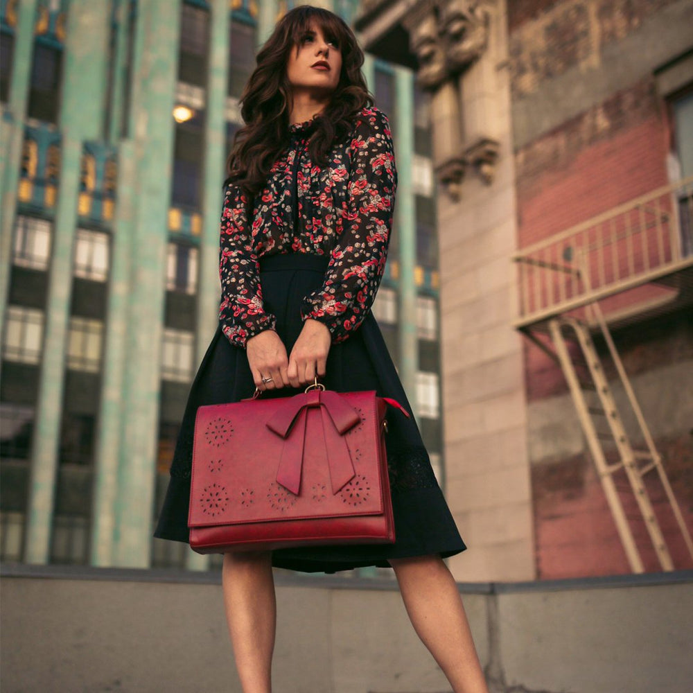 Leslie - Leather Shoulder Bag