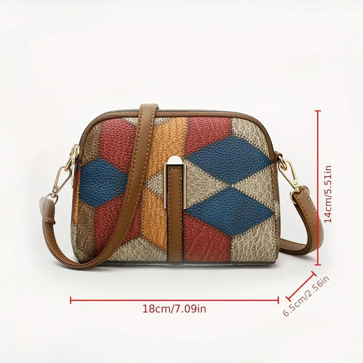 Gail - Geometric Print Crossbody