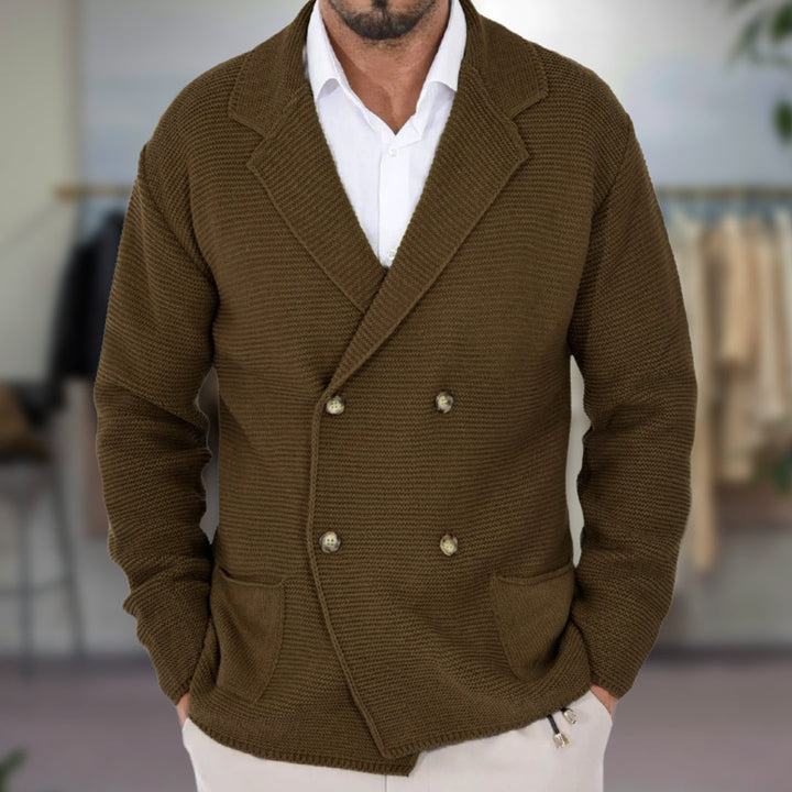 Declan - Double-Breasted Cardigan