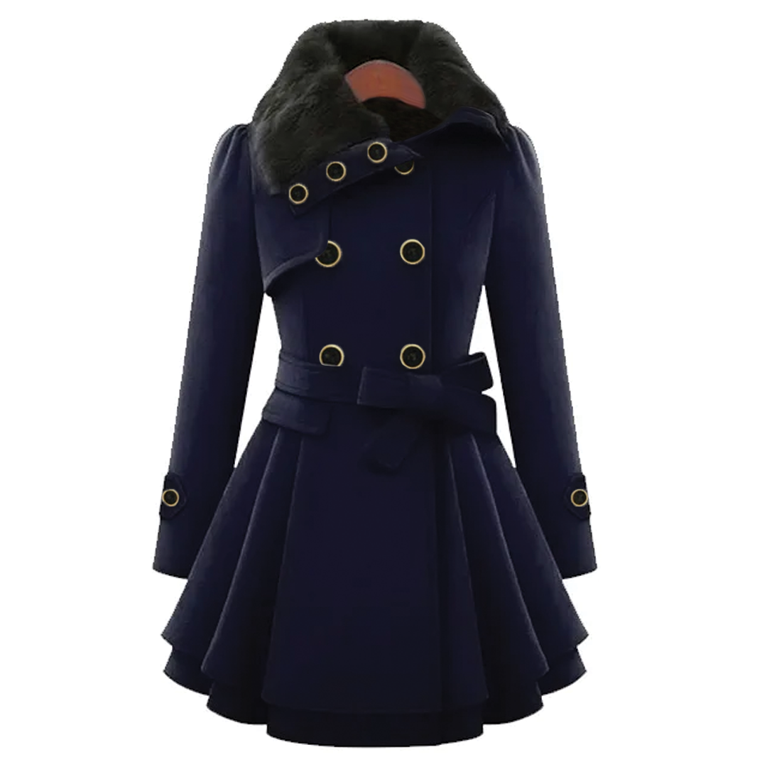 Natalie - Wool Trench Coat