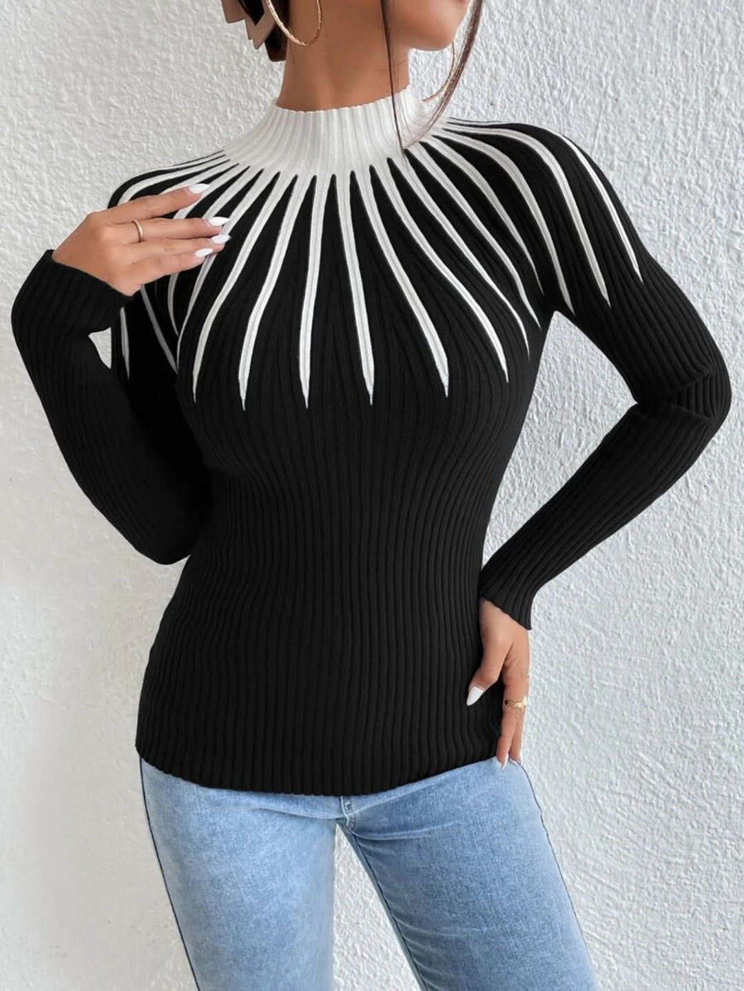 Alaia - Ribbed Knit Top
