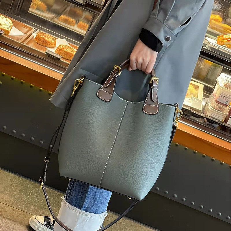 Stephanie - Leather Tote Bag
