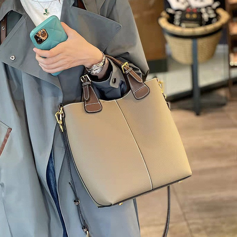 Stephanie - Leather Tote Bag