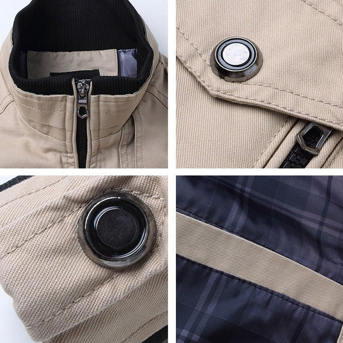 Elijah - Casual Bomber Jacket