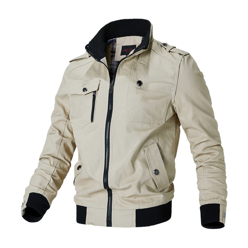 Elijah - Casual Bomber Jacket