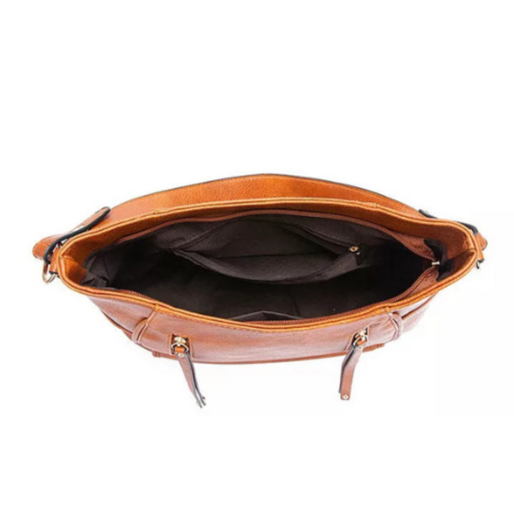 Colleen - Faux Leather Hobo Bag