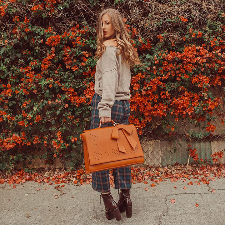 Leslie - Leather Shoulder Bag