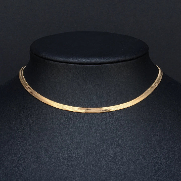 Kinsley - Flat Chain Choker
