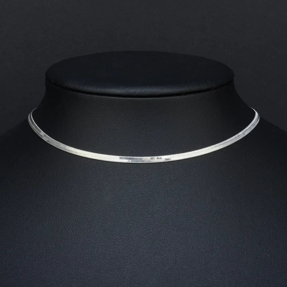 Kinsley - Flat Chain Choker