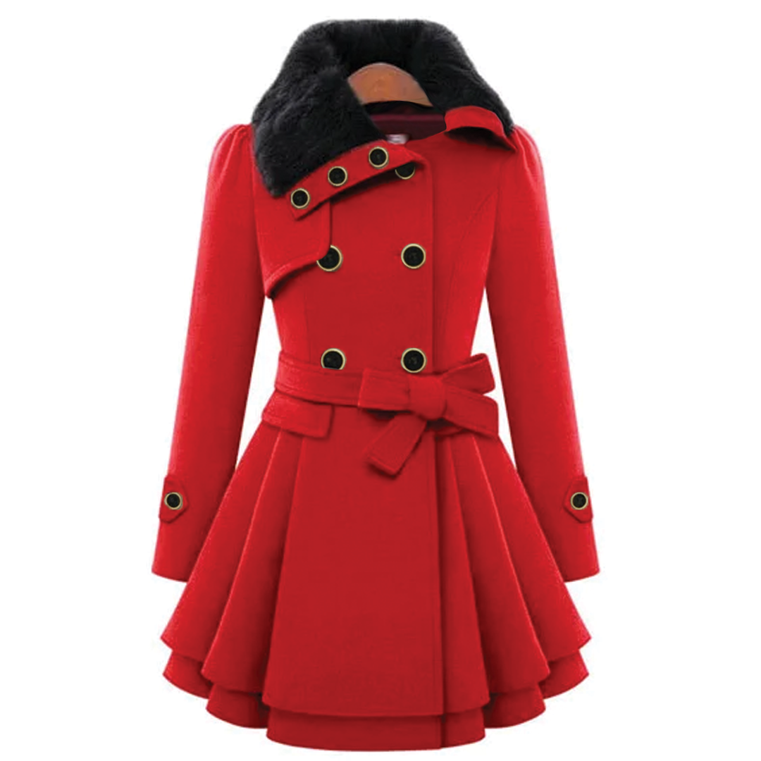 Natalie - Wool Trench Coat