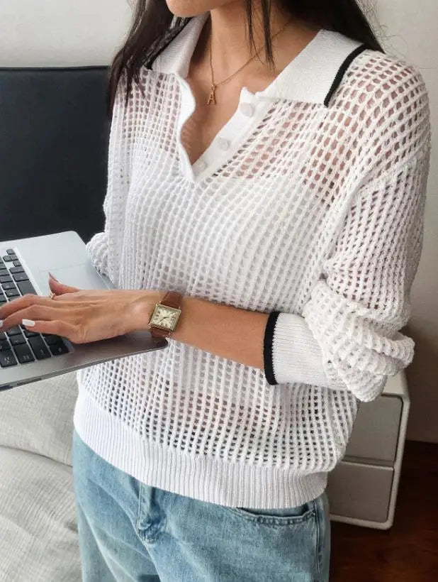 Paisley - Hollow Out Blouse