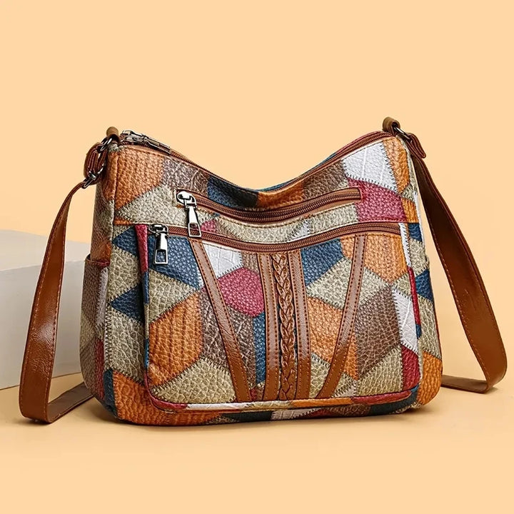 Pamela - Patchwork Shoulder Bag