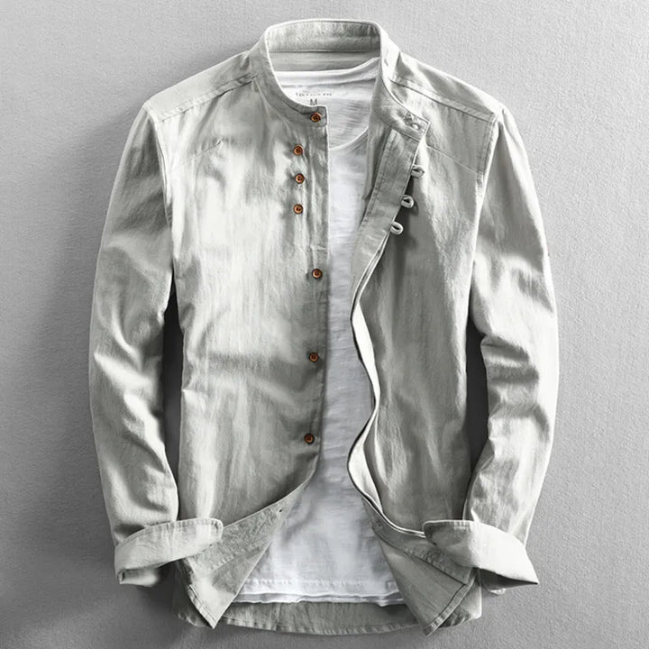 James - Mandarin Collar Shirt