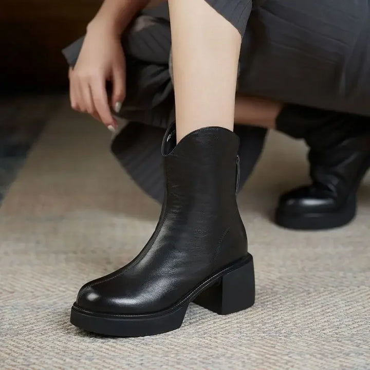 Audrey - Vegan Leather Chelsea Boots