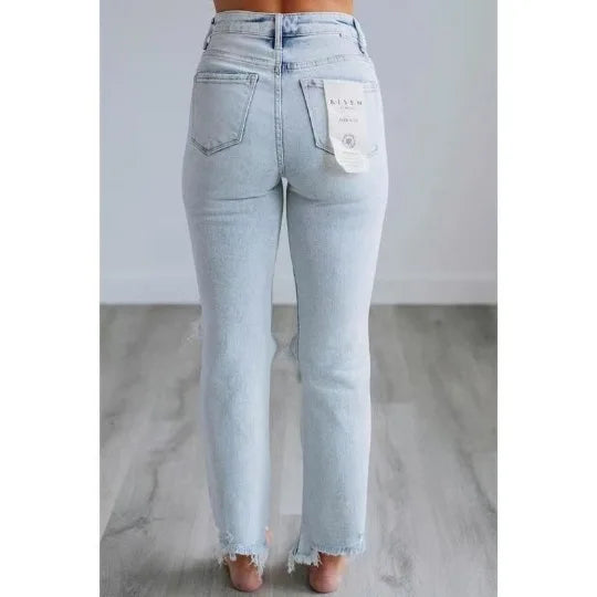 Hannah - Ripped Skinny Jeans