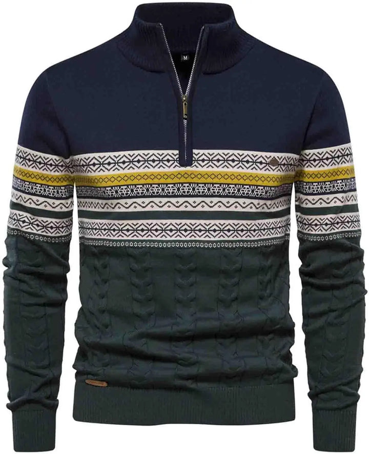 Oliver - Quarter Zip Sweater