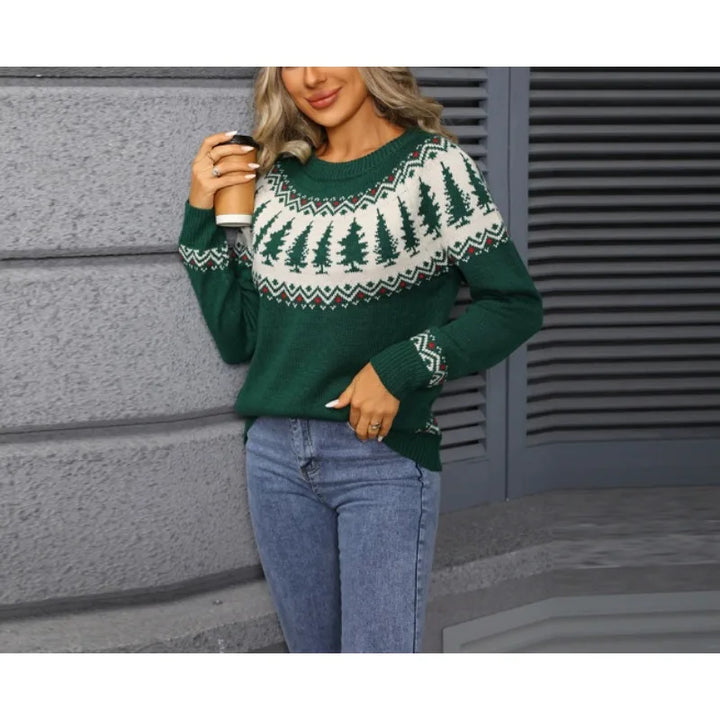 Hanna - Festive Knit Sweater