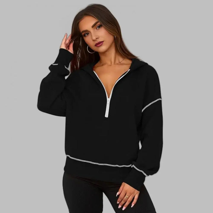 Theresa - Zip-Up Hoodie