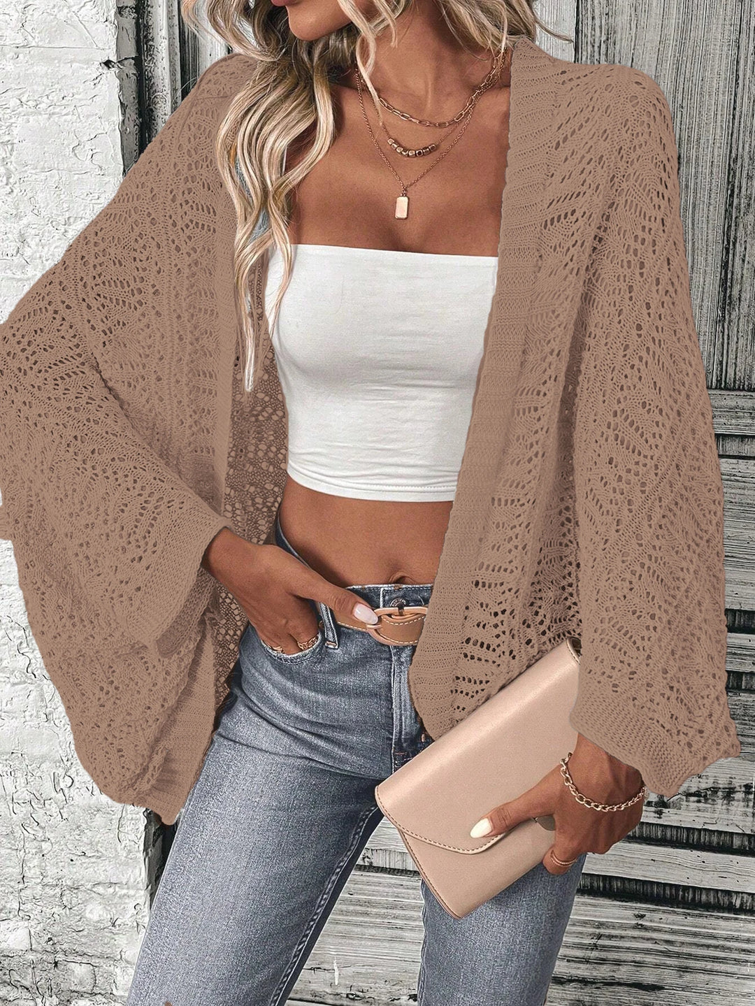 Emilia - Batwing Knit Cardigan