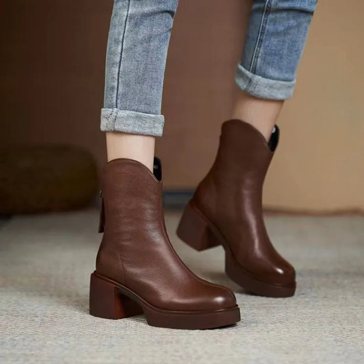 Audrey - Vegan Leather Chelsea Boots
