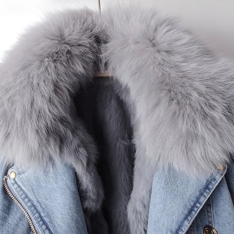 Chloe - Cropped Denim Jacket
