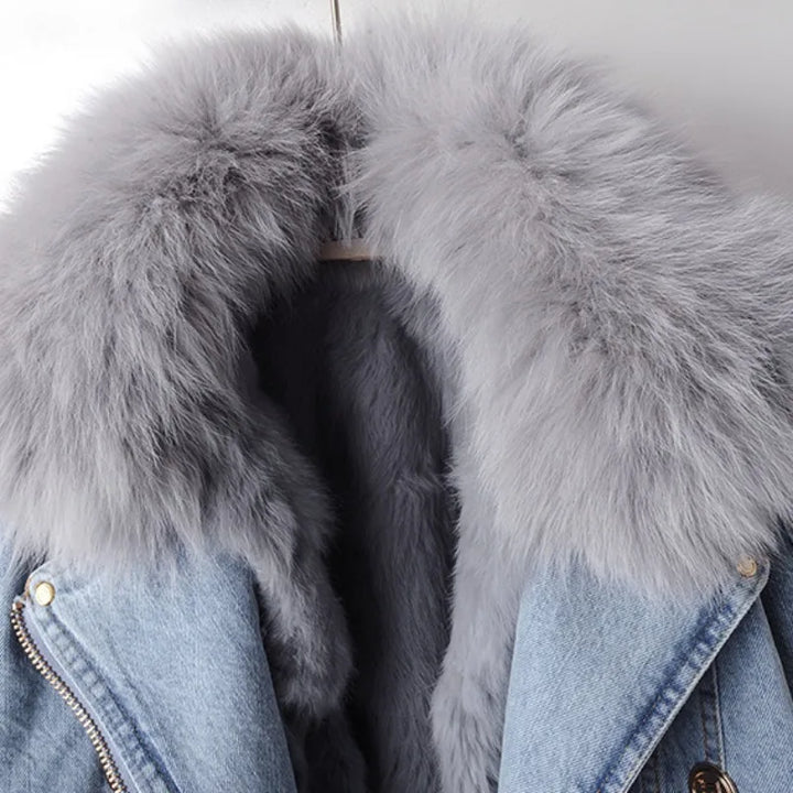 Chloe - Cropped Denim Jacket