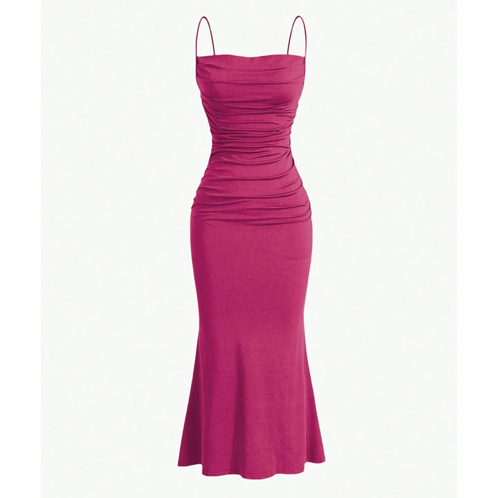 Anna - Draped Maxi Dress