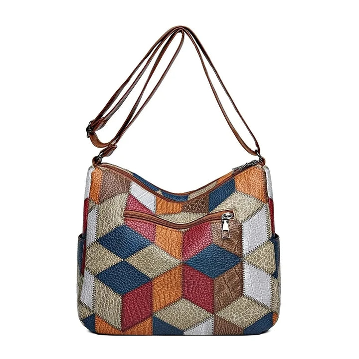 Pamela - Patchwork Shoulder Bag