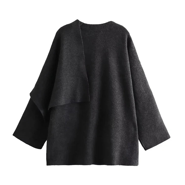Ariana - Asymmetric Commuter Coat