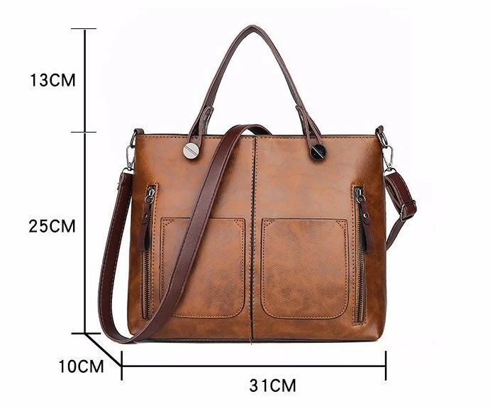 Delilah - Structured Tote Handbag