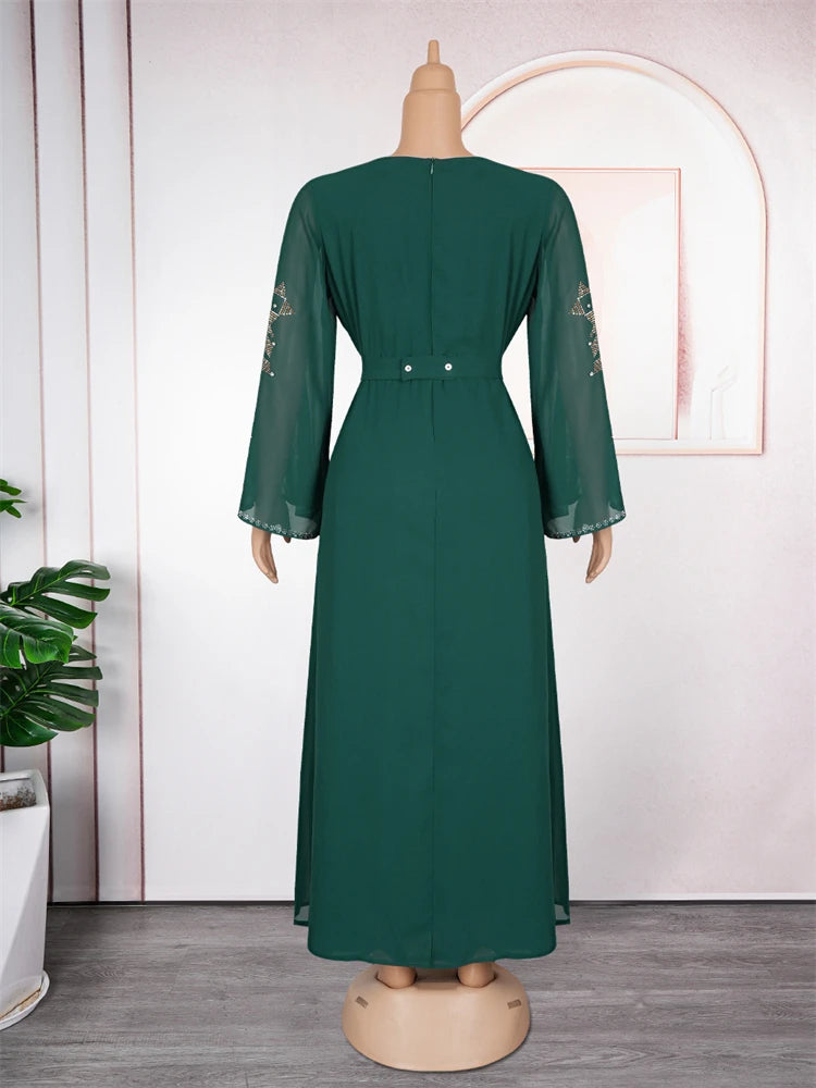 Maureen - Embroidered Evening Gown