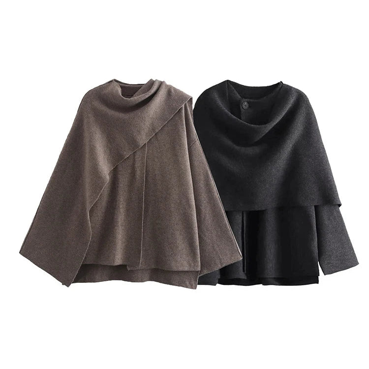 Ariana - Asymmetric Commuter Coat