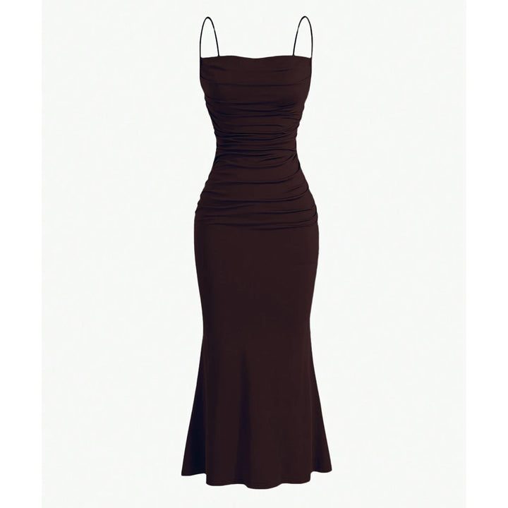 Anna - Draped Maxi Dress