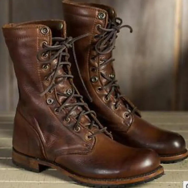 Lillian - Lace-Up Winter Boots