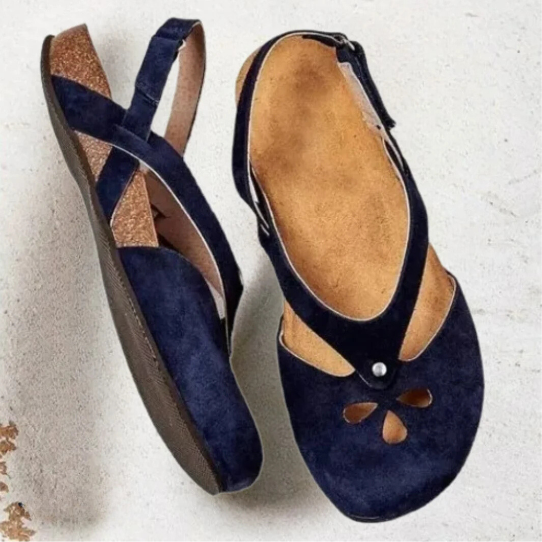Maya - Closed-Toe Slingback Sandals