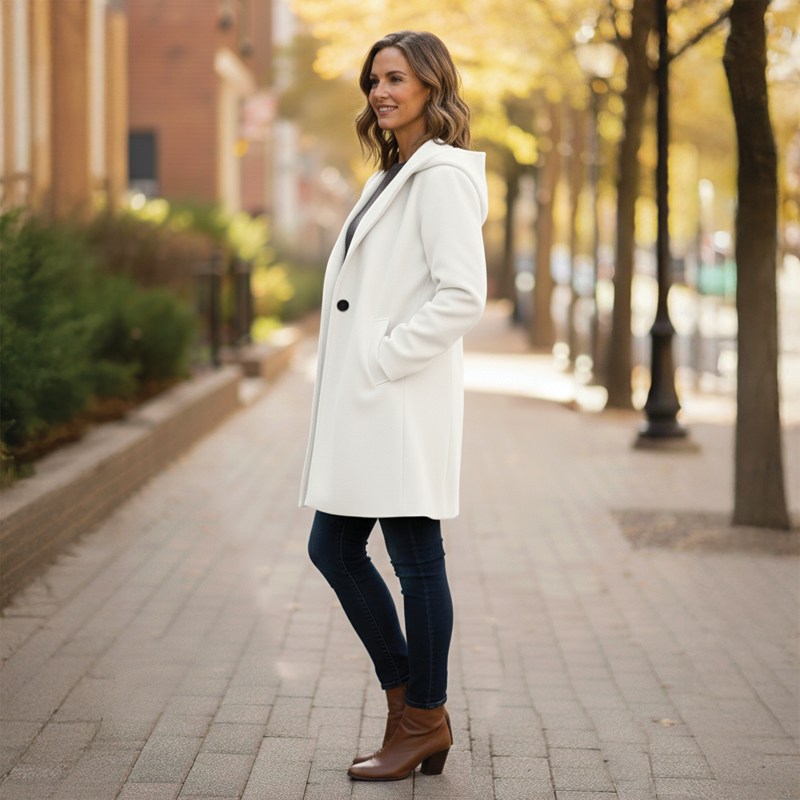 Erin – Oversized Hooded Coat