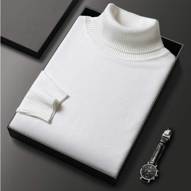 Logan - Cashmere Turtleneck Sweater