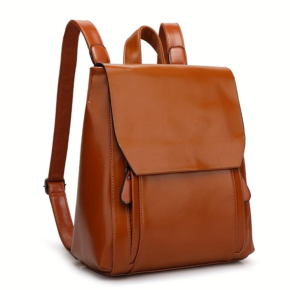 Emily - Faux Leather Backpack