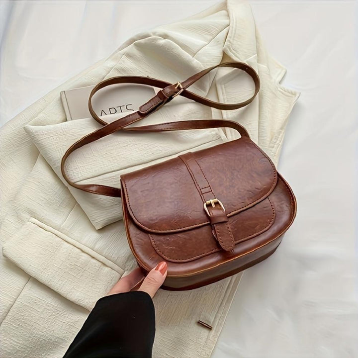 Michele - Faux Leather Crossbody Bag