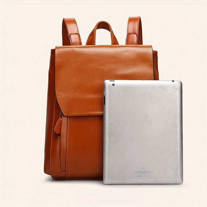 Emily - Faux Leather Backpack