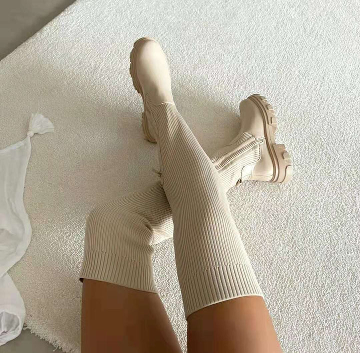 Evelyn - Knee-High Boots