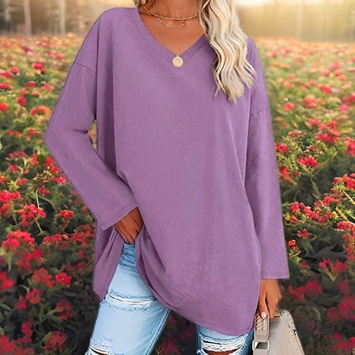 Jacqueline - V-Neck Tunic Top
